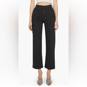 MOTHER The Rambler High Waist Ankle Straight Leg Jeans (Not Guilty)